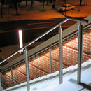 Modern LED strip light railing Stainless Steel