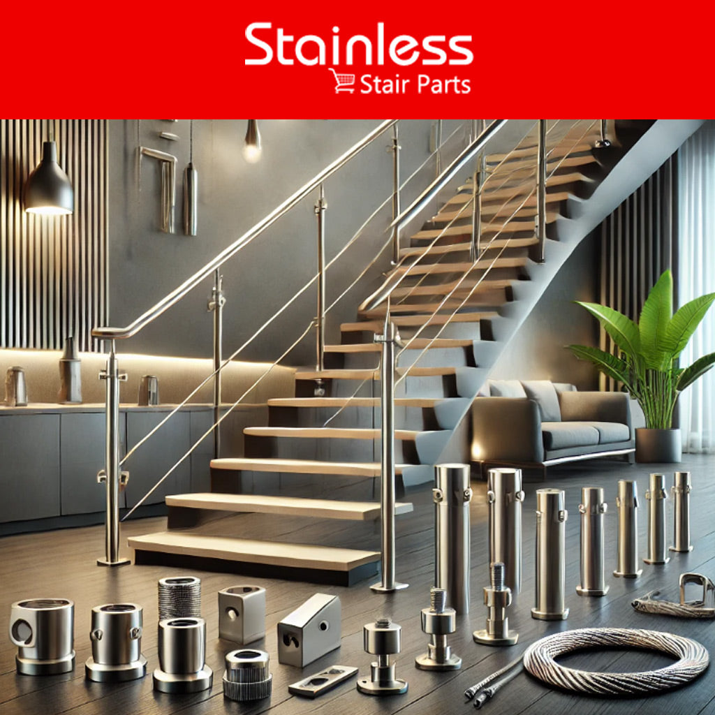 Top-Selling Stainless Steel Stair Parts for Modern Railings and Handra ...