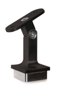 NeroSteel Back Metal Pivotable Handrail Support for Square/Flat Rail