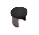 NeroSteel Black Metal End Cap for 42.44 (1-2/3") Slotted Tubes