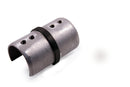 NeroSteel Black Metal Round Fitting for 42.4m (1-2/3") Slotted Tubes