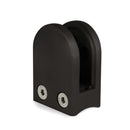 NeroSteel Black Metal Glass Clamp for round and square railing systems