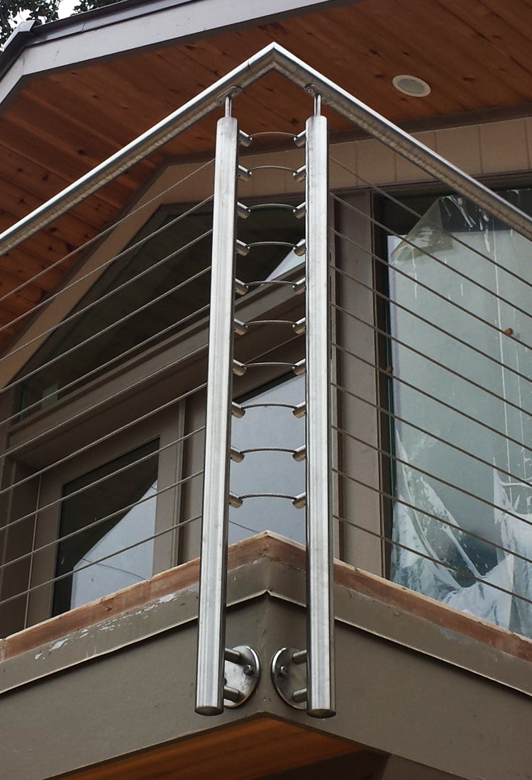 Exterior Stainless Steel Cable Railing