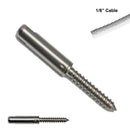 Cheap Stainless Steel Stair Parts Swagless Cable Tensioner with Lag Screw 