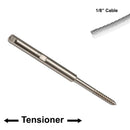 Stainless Steel Stair Parts Swagless Cable Tensioner with Lag Screw 