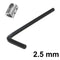 Stainless Steel Stair 2.5mm Hex Key Allen Wrench