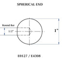 E0127 Spherical End