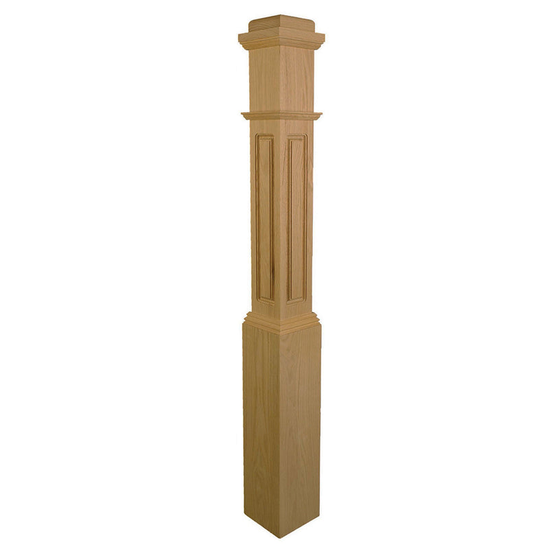 Raised Panel Box Newel Post 4791