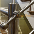 Stainless Steel Round Bar Holder E0069