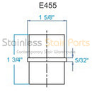 E455 Stainless Steel Connector