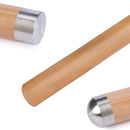 E690 Wood Rounded Handrail Stainless Steel