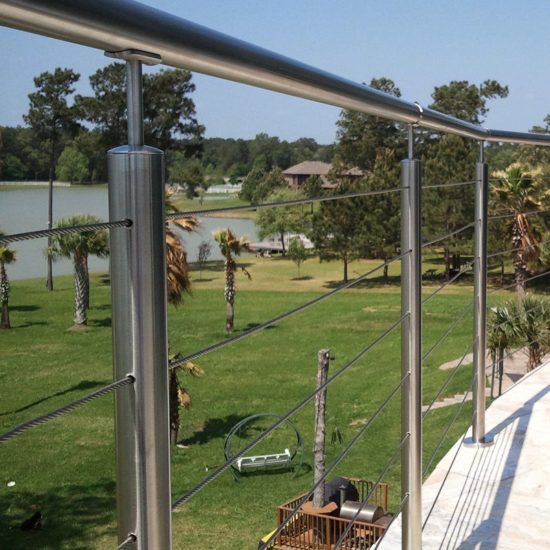 Stainless Steel Modern Cable Railing System