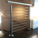 Stainless Steel and Wood Railing System