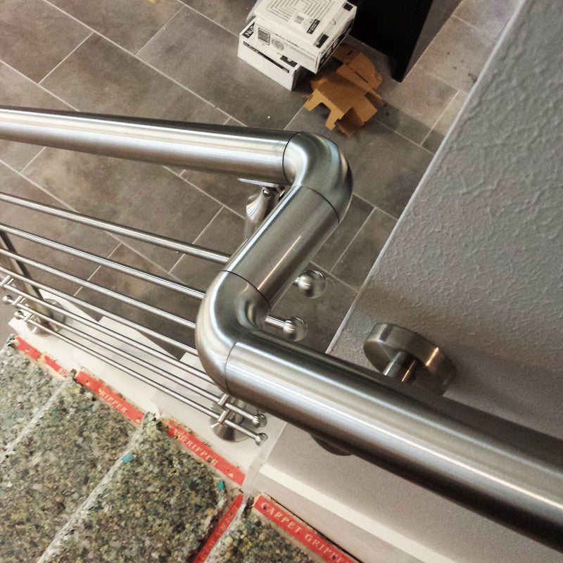 E001 Stainless Steel Stair Handrail Tube 1-5/8 (42.4mm)