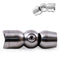 Stainless Steel E0074 Pivotable Round Bar Connector for Round Newel Post