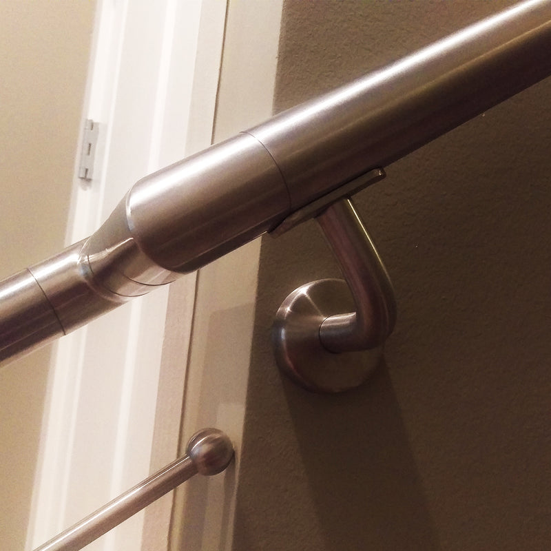 Stainless Steel Wall Rail Bracket with Canopy