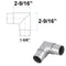 Stainless Steel 90 Degree Sharp Elbow Fitting Connector