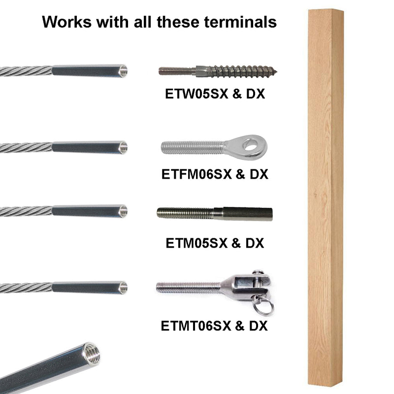 Stainless Steel Cable Threaded Terminals