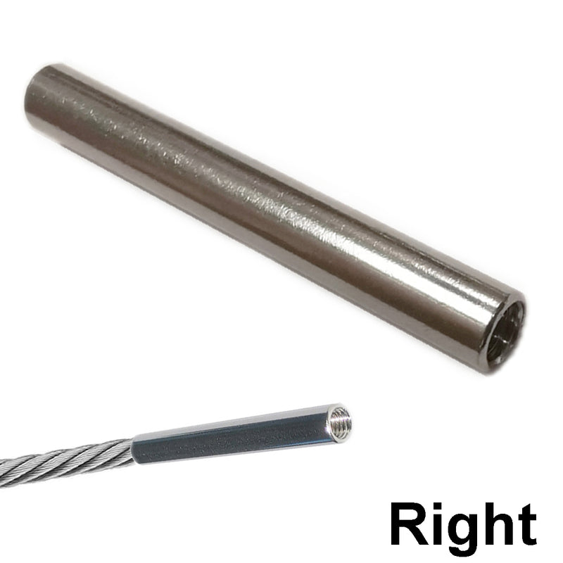 ETF05DX Stainless Steel Cable Inside Threaded Terminal (Right)