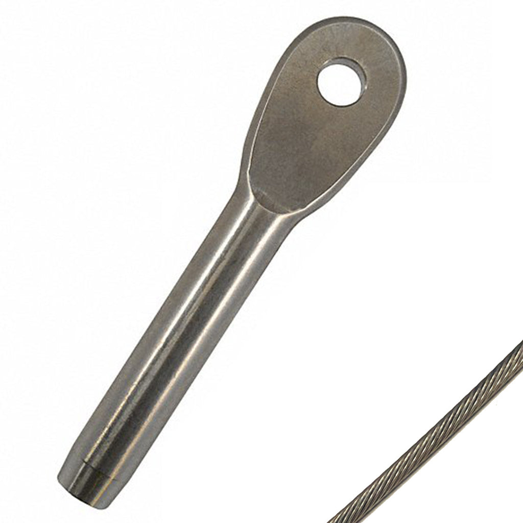 ETFF05 Stainless Steel Eye Cable / Wire Rope Terminal - Stainless Stair ...