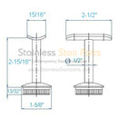 Interior Balcony Handrail Support