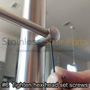 Stainless Steel Round Bars Installation