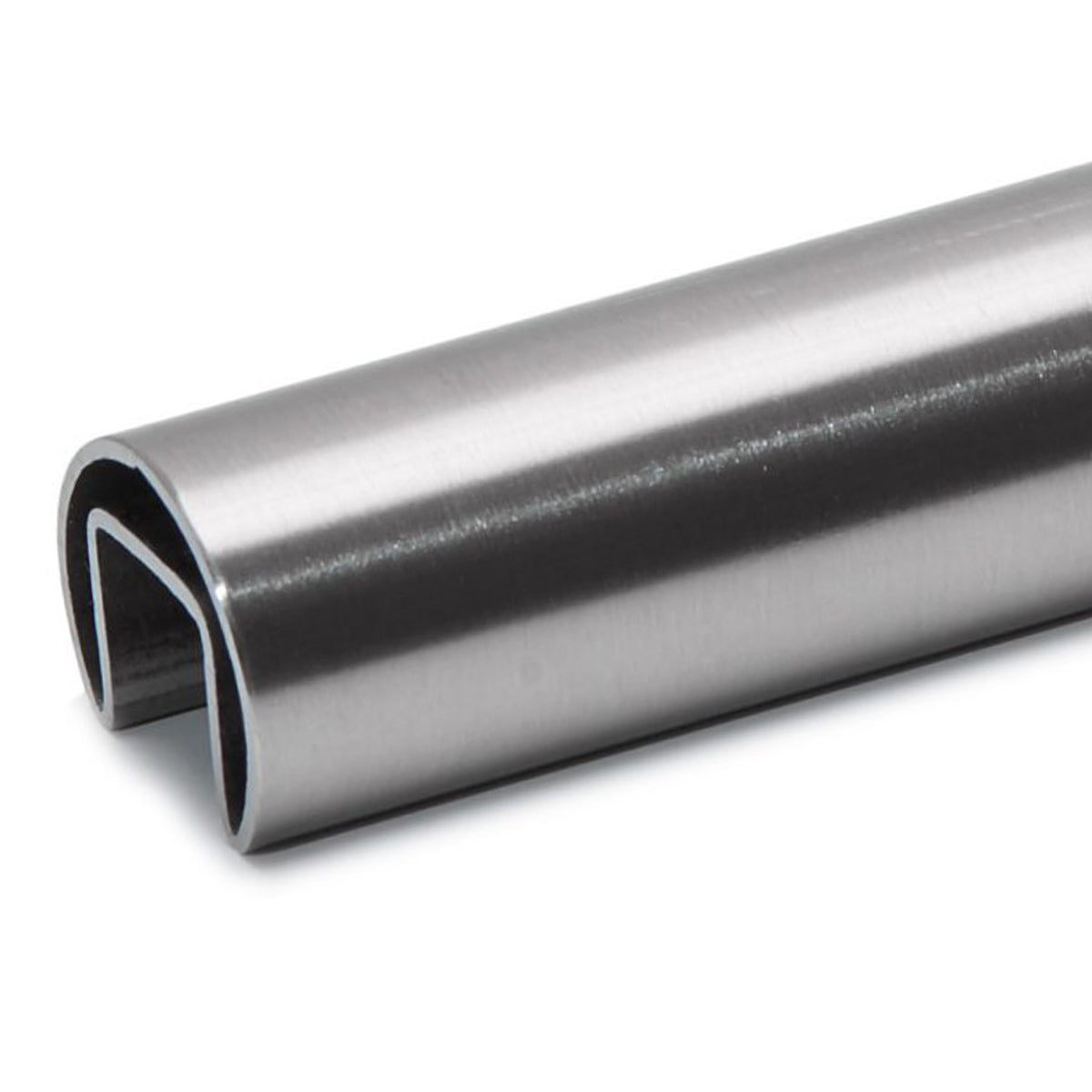 E1000424 Stainless Steel Round Cap Rail for Glass Railing Systems ...