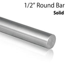 Stainless Steel 1/2" Solid Round Bar E005