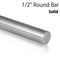 Stainless Steel 1/2" Solid Round Bar E005