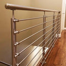 Contemporary Stainless Steel 1/2" Rods