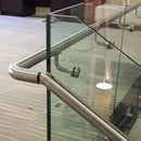 E022/S1 Glass Mount Stainless Steel Handrail Bracket Support
