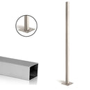 Stainless Steel E0032 Square Newel Post
