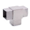 Stainless Steel E4733 3-Way T-Fitting for Square Railing