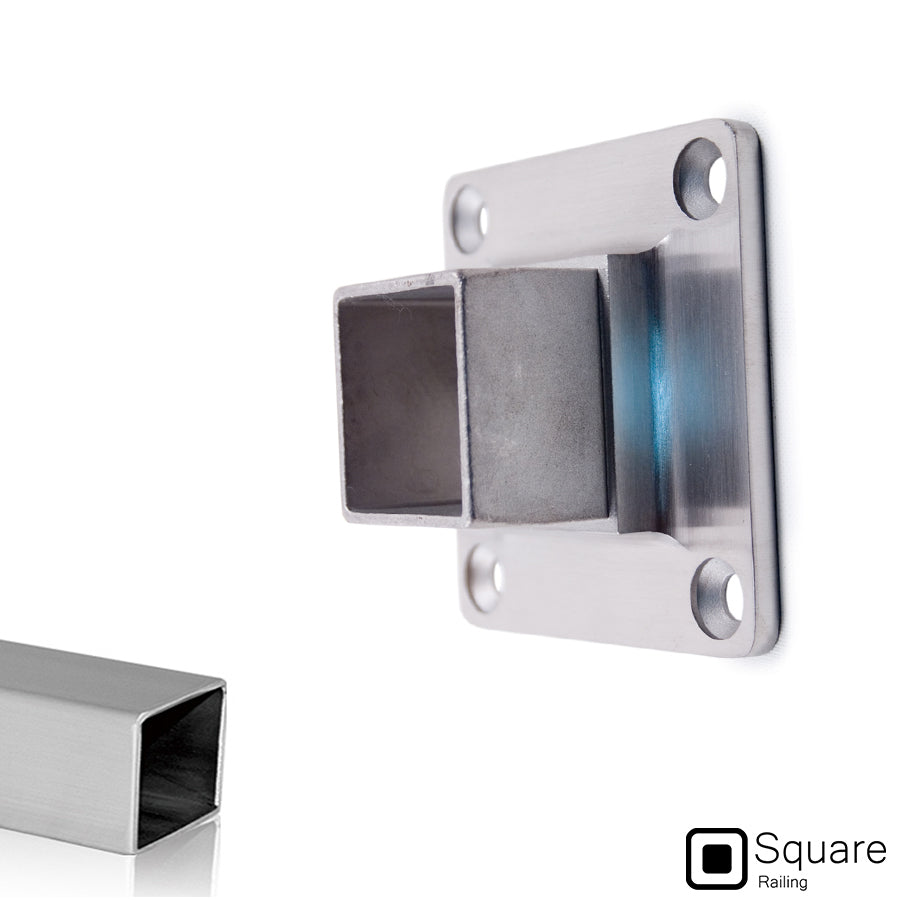Square Railing Assembly E4701-Rail Wall Anchorage for Square Railing - Stainless Stair Parts ...