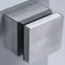 Modern Stainless Steel Square Standoff Glass Clamp