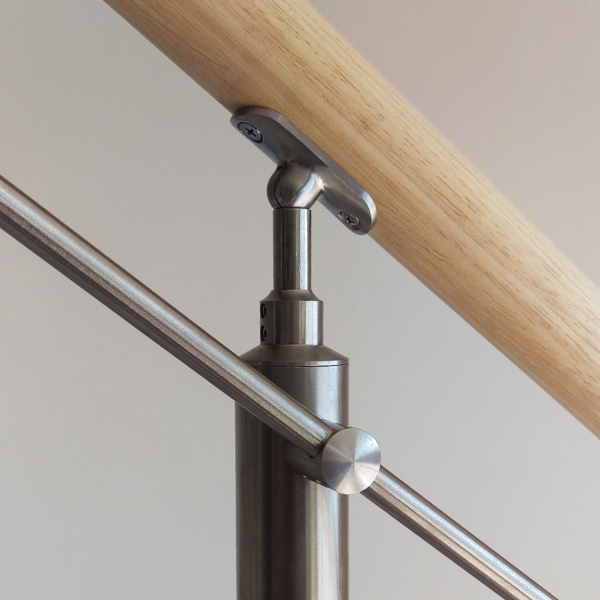 View Button Railing Screw E0382 Flat-Head Wooden Rail Screw - Stainless Stair Parts – Stainless ...