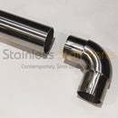 Gluing stainless steel fittings